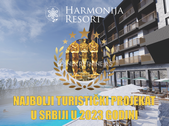 HARMONIJA RESORT - HOTEL & INDOOR AQUA PARK - NAJBOLJI TURISTIČKI PROJEKAT U SRBIJI U 2023 GODINI 